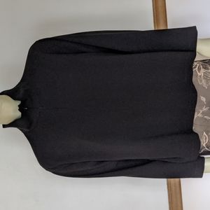 Caroline Rose Oversized Zipper front Top size Medium.
